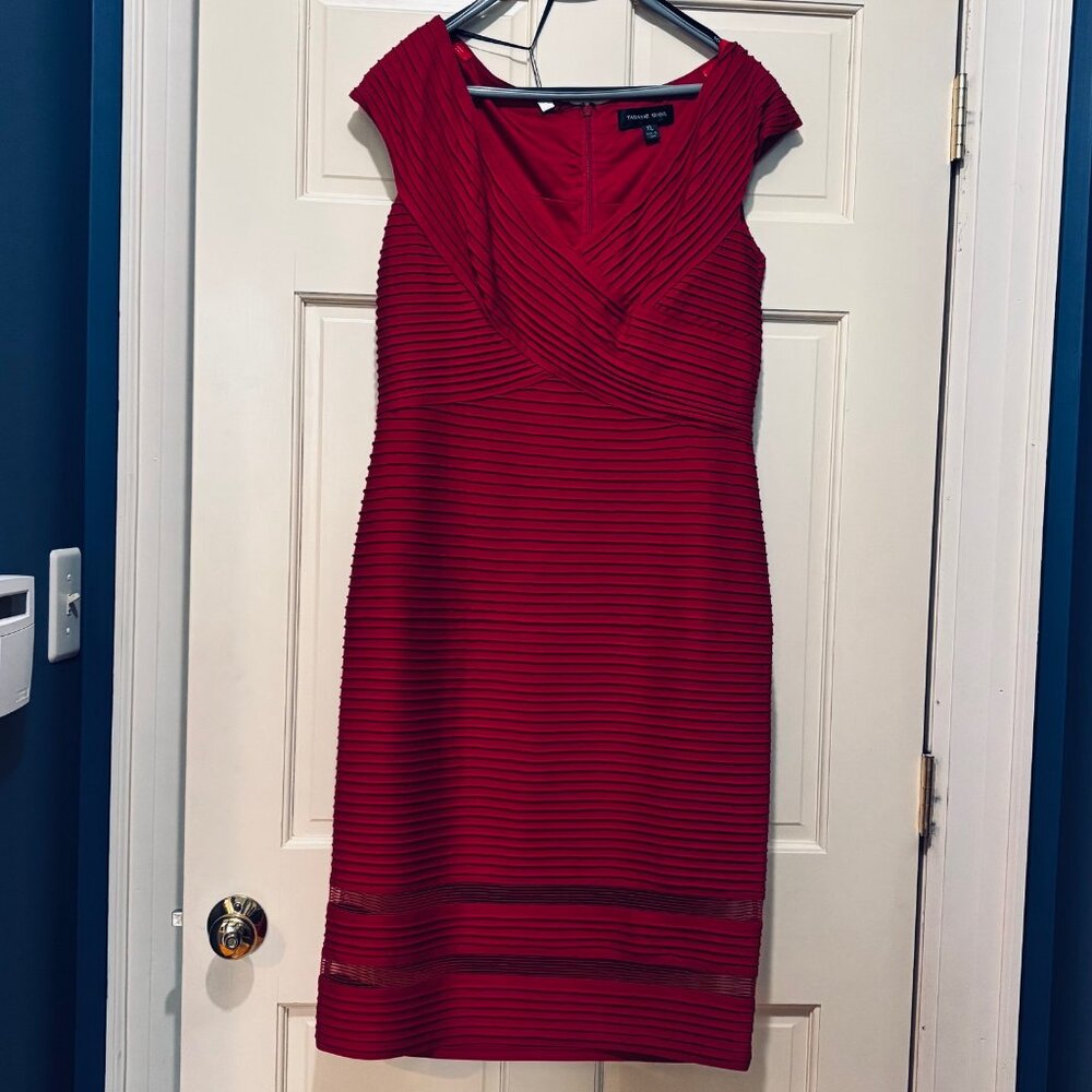 Tadashi Shoji Red Dress - Size XL